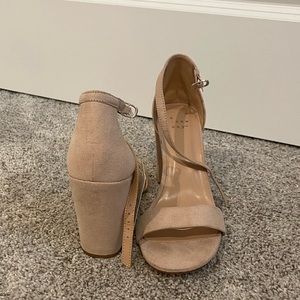 Target A New Day Nude block heels